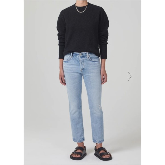 Citizens Of Humanity Pants - Citizens of Humanity Emerson Mid Rise Relaxed 27" Boyfriend Jeans Size 28